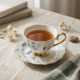 Tea Cup and Saucer Set - 6 Pcs